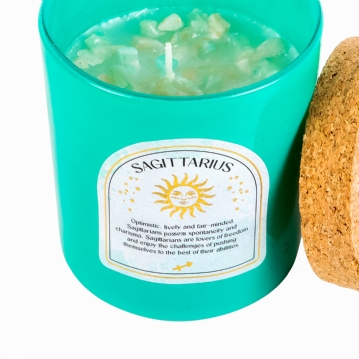 Fragranced Gemstone Glass Candles