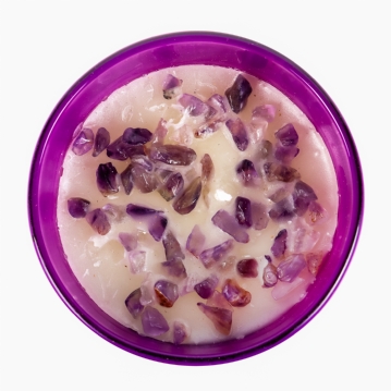 Fragranced Gemstone Glass Candles