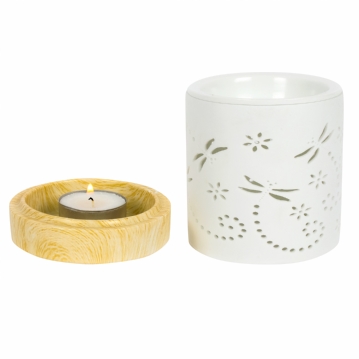 Matte Ceramic Oil Burners