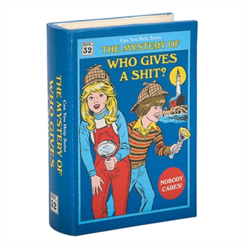 Who Gives a Shit Book-Shaped Storage Box by Steven Rhodes