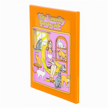 My Family Portrait Canvas Plaque by Steven Rhodes