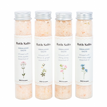 Floral Bath Salt Gift Set