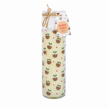 Christmas Pudding Scent Advent Tube Candle