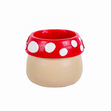 Mushroom House Tealight Holder