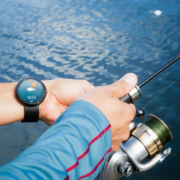 Fish finder watch deals