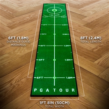 PGA Tour 8FT Deluxe Putting Mat