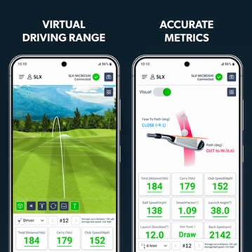 SLX Hybrid Mini Golf Launch Monitor