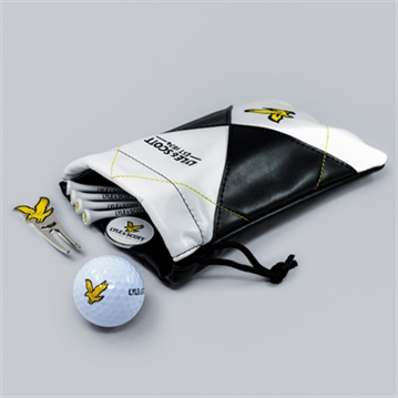 Lyle & Scott Argyle Golf Links Pouch Gift Set