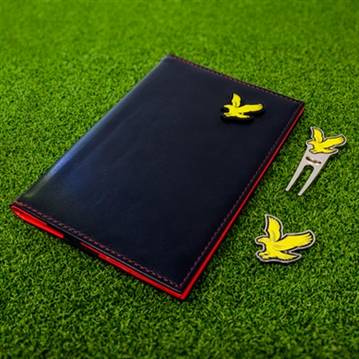 Lyle & Scott Premium Golf Scorecard Gift Set