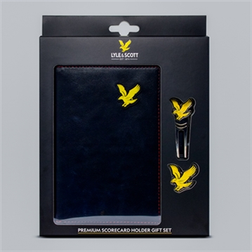 Lyle & Scott Premium Golf Scorecard Gift Set