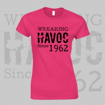 Da Londra Girls Creating Havoc Since 2005 15th Birthday T Shirt Gift 