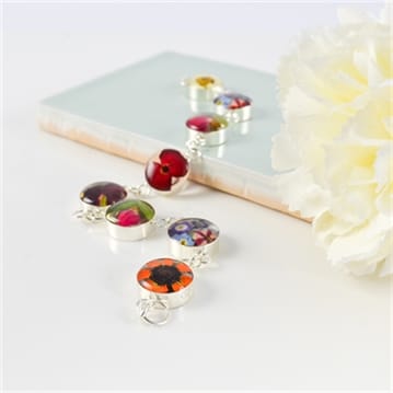 Real Flower Bracelet With Mixed Blooms