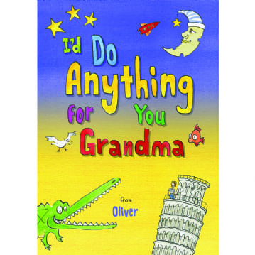 Personalised I’d Do Anything for You Grandma Book