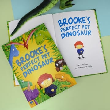 Personalised Pet Dinosaur Books