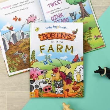 Personalised My Day at the Farm Books