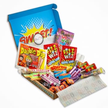 Retro Sweets Letterbox Hamper