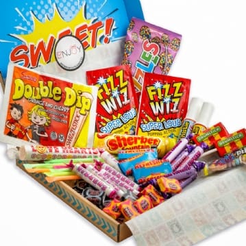Retro Sweets Letterbox Hamper