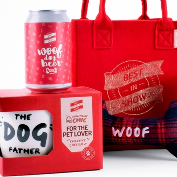 The Dog Father Hamper Gift Bag 