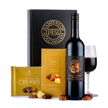 Red Wine & Chocolates Hamper