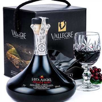 Vista Alegre Reserve Ruby Port in Decanter