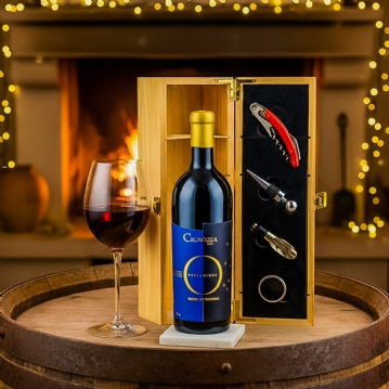 Tuscan Wine & Accessories Gift Box