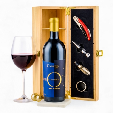 Tuscan Wine & Accessories Gift Box