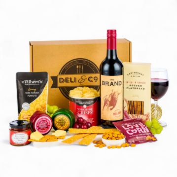 Wine & Cheese Hamper Gift Box