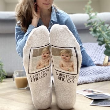 Personalised baby socks shop