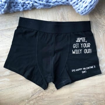 Personalised Cheeky Underwear