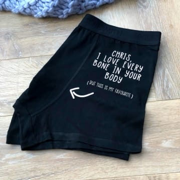 Personalised Cheeky Underwear | Find Me A Gift