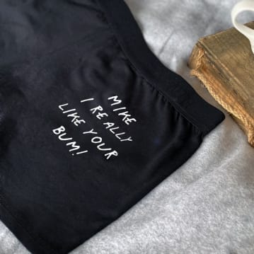 Personalised Cheeky Underwear