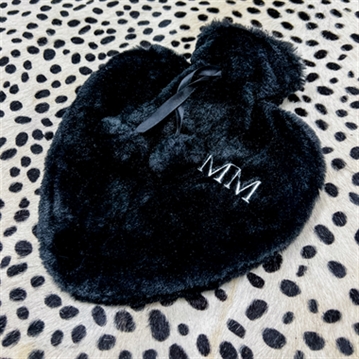 Personalised Love Heart Monogrammed Hot Water Bottle