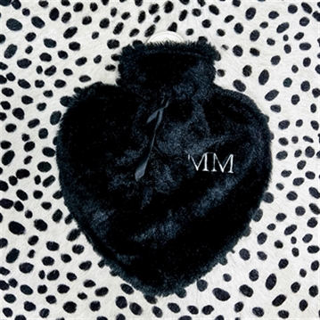 Personalised Love Heart Monogrammed Hot Water Bottle