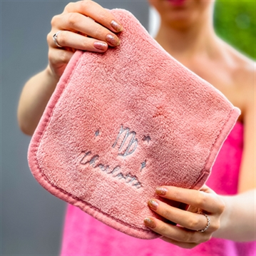 Star Sign Embroidered Erase Your Face Soft Cloth