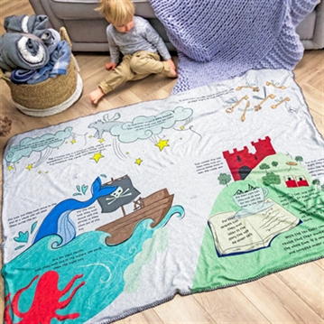 Book on a Blanket