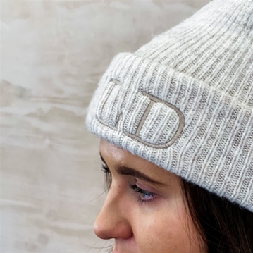 Personalised Initials Super Soft Beanie Hat