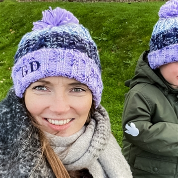 Personalised Initials Daddy and Me Matching Hats