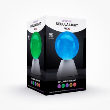 Spinning Nebula Light