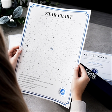 Personalised Name A Star with Teddy Gift Box