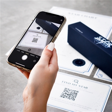 Personalised Name A Star with Teddy Gift Box