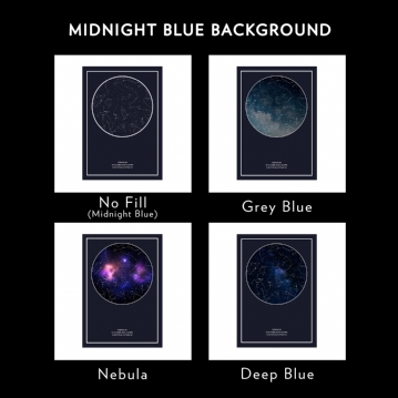 Personalised Night Sky Star Posters