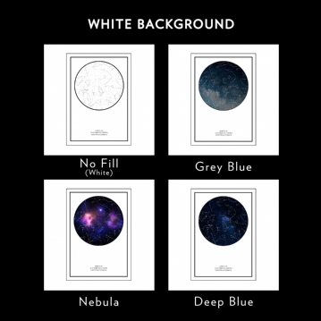 Personalised Night Sky Star Posters