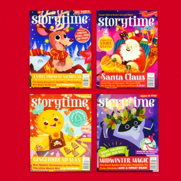 Storytime magazine 4 issue Christmas bundle
