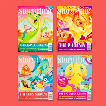 Storytime magazine 4 issue Fantastic Beasts bundle