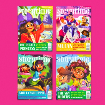 Storytime magazine 4 issue Adventurous Girls bundle