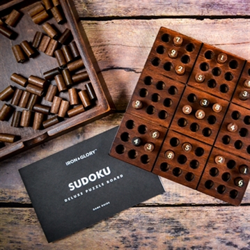 Wooden Sudoko Set