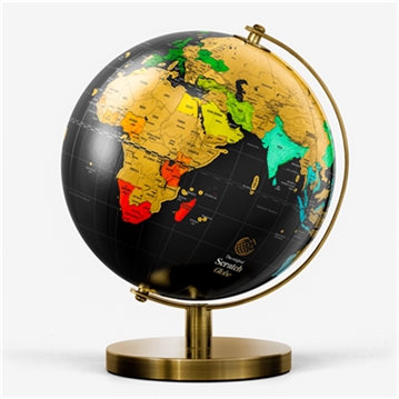 Scratch Globe Travel Gift