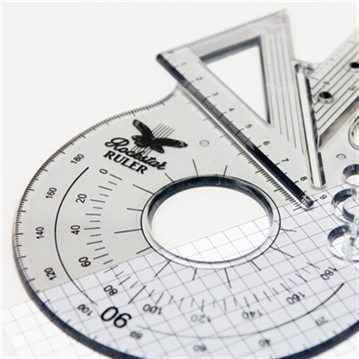 Rockstar Guitar Shaped Ruler