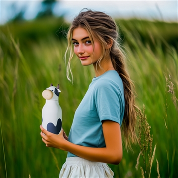 Willow the Cow - Bestie Osobu Water Bottle