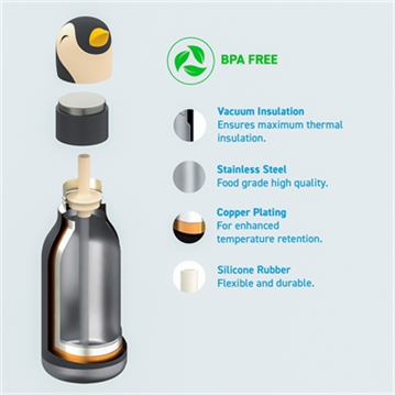 Arlo the Penguin - Bestie Osobu Water Bottle